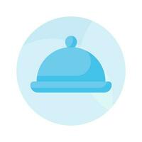 Food service vector design in modern style, cloche icon easy to use and download