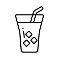 Get hold on this catchy vector of cold drink in modern style, easy to use