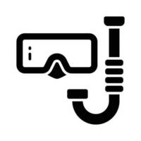 Beautifully design vector of snorkeling mask in modern style, easy to use icon