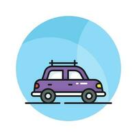 Grab this carefully designed icon of car in modern style, ready to use icon vector