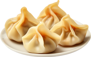 Wonton png with AI generated.