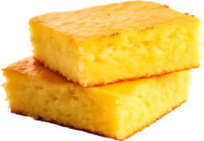 Corn bread png with AI generated.