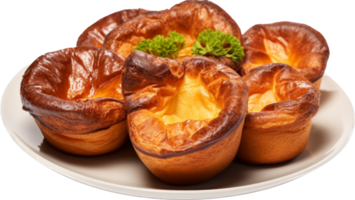 Yorkshire Pudding png mit ai generiert.