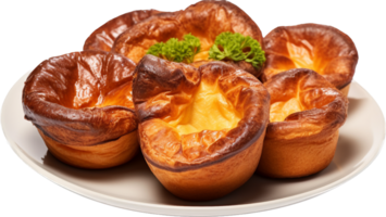 yorkshire pudding png med ai genererad.