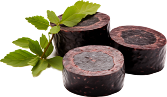 noir pudding png avec ai généré.