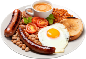 The Full English png with AI generated.