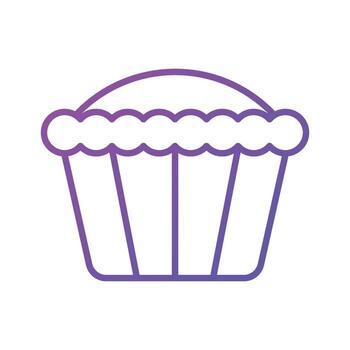 Creatively designed vector of butter tart in modern style, ready to use icon