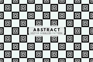 Square shapes simple abstract seamless repeat vector pattern