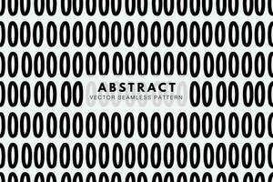 Oblong shapes simple abstract seamless repeat vector pattern