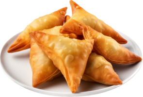 Samosa png with AI generated.