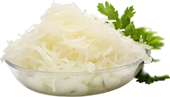 Sauerkraut png with AI generated.