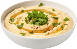 hummus PNG met ai gegenereerd.