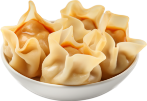 Wonton png with AI generated.