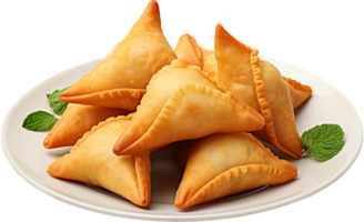 Samosa png with AI generated.