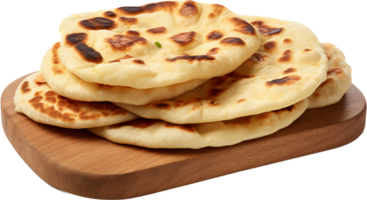 Naan png with AI generated.