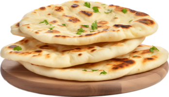 Naan png with AI generated.