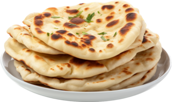 Naan png with AI generated.