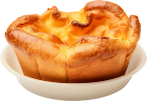 Yorkshire Pudding png with AI generated.