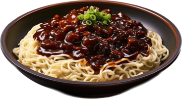 jajangmyeon png com ai gerado.