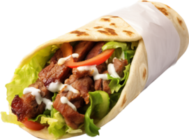 kebab png con ai generato.