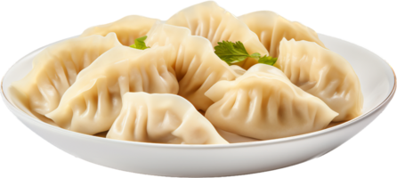 Dumplings png with AI generated.