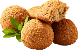 Falafel png with AI generated.