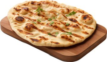 Naan png with AI generated.