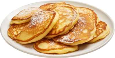 Pancake png with AI generated.