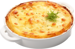 gratinado dauphinois png com ai gerado.