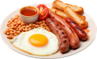 The Full English png with AI generated.