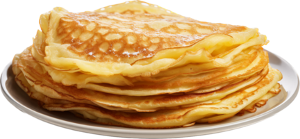 Pancake png with AI generated.