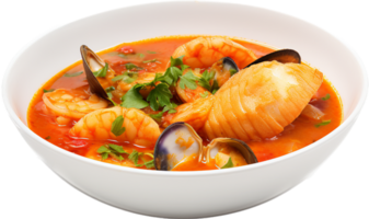 Bouillabaisse png mit ai generiert.