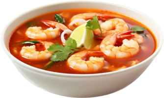 tom yum goong png med ai genererad.