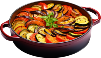 Ratatouille png con ai generato.