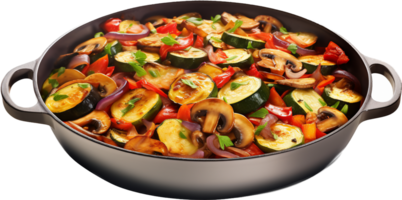 Ratatouille png avec ai généré.