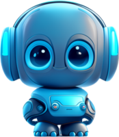 robot chatbot. génératif ai png
