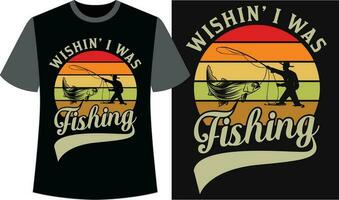 Unleash Your Passion with Trendy Fishing T-Shirt Designs vector