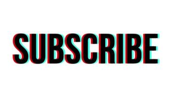 subscribe animated button video