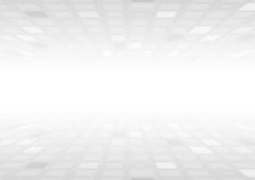Light grey squares abstract technology background vector