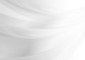 White grey minimal modern abstract waves background vector