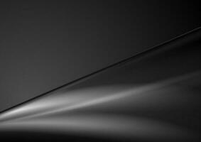 Abstract black smooth gradients background vector