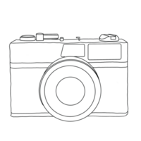 Camera line icon png