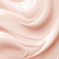 Skincare, cosmetics and beauty product, blush pink glossy cream lotion texture as abstract background, photo