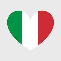 Italy flag vector icon