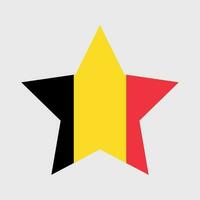 Belgium flag vector icon