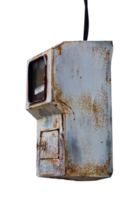 old rusty bolt isolated png