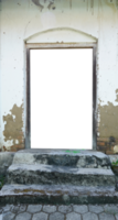 door on old wall png