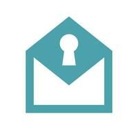 Message Save Logo vector