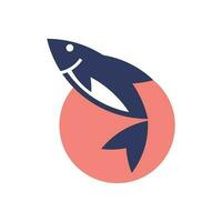 Simple Fish Logo vector