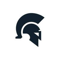Helmet Spartan Logo vector